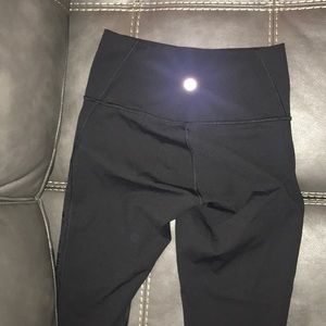 LULULEMON legging with lace accent - Black
